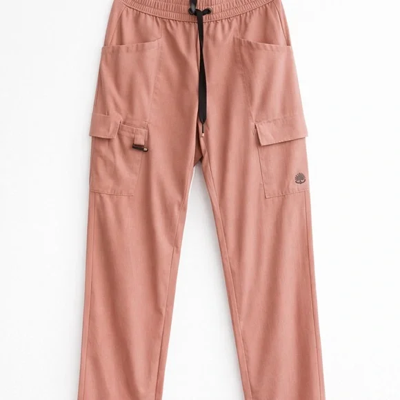 Women's Pink Casual Pants - Picture 6 of 8